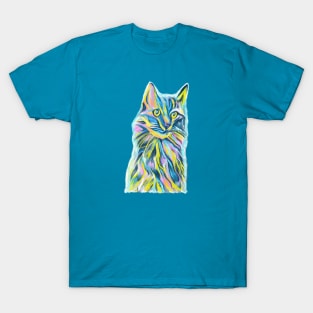 Colorful Cat T-Shirt